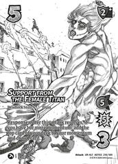 Support from the Female Titan (Alternate Art) - Foil