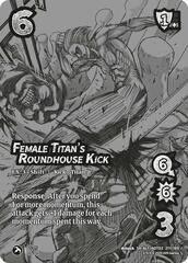 Female Titan's Roundhouse Kick // Annie's Contemplations (Alternate Art) - Foil