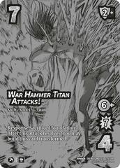 War Hammer Titan Attacks! // The War Hammer Titan (Alternate Art) - Foil