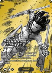Mikasa Ackerman, Hizuru's Hope (Chrome Rare) - Foil
