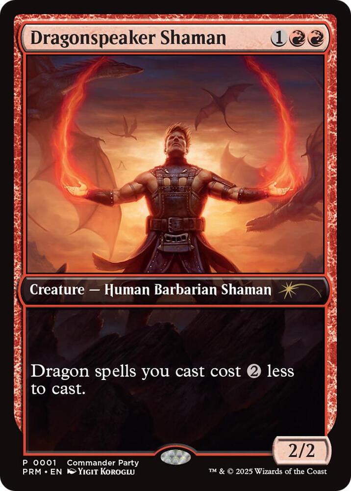Dragonspeaker Shaman - Commander Party Promo