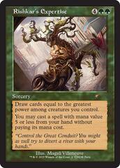 Rishkar's Expertise - Retro Frame Commander Party Promo - Foil