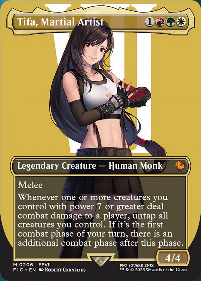 Tifa, Martial Artist - Borderless