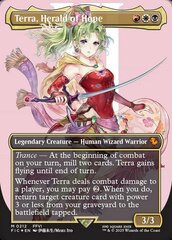 Terra, Herald of Hope - Surge Foil - Borderless
