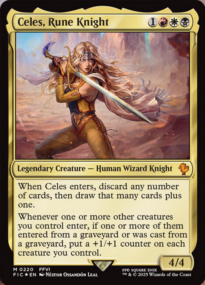 Celes, Rune Knight - Foil