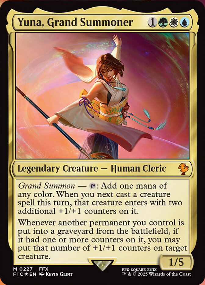 Yuna, Grand Summoner - Surge Foil