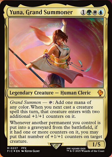 Yuna, Grand Summoner - Surge Foil