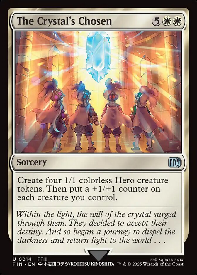 The Crystals Chosen