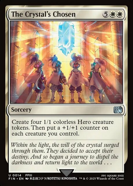 The Crystals Chosen