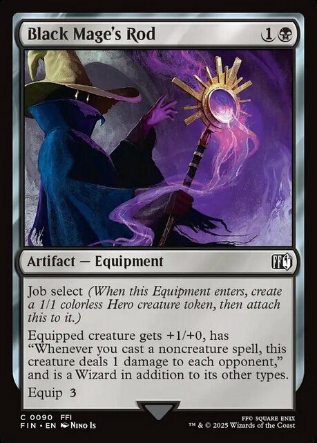Black Mages Rod