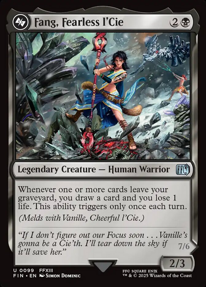 Fang, Fearless lCie - Foil