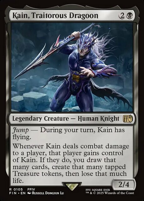 Kain, Traitorous Dragoon - Foil