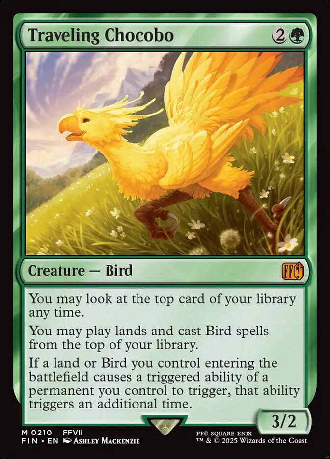 Traveling Chocobo - Foil