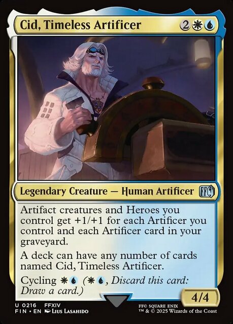 Cid, Timeless Artificer (0216) - Foil