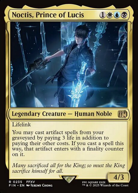 Noctis, Prince of Lucis - Foil