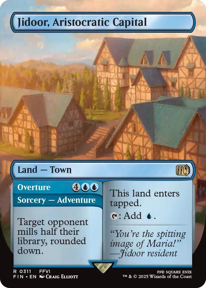 Jidoor, Aristocratic Capital // Overture - Foil - Borderless
