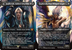 Sephiroth, Fabled SOLDIER // Sephiroth, One-Winged Angel (0317) - Foil - Borderless