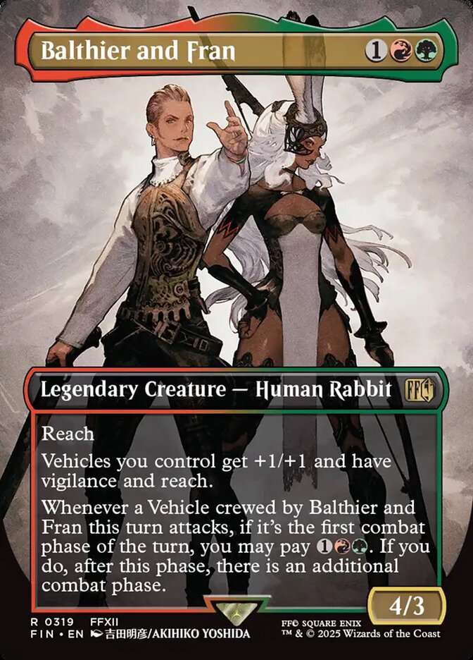 Balthier and Fran (0319) - Borderless