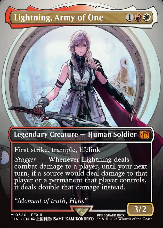 Lightning, Army of One (0320) - Borderless