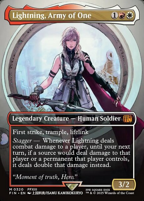 Lightning, Army of One (0320) - Foil - Borderless