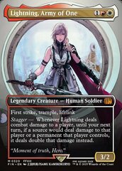 Lightning, Army of One (0320) - Foil - Borderless