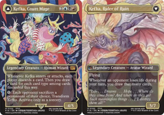 Kefka, Court Mage // Kefka, Ruler of Ruin (0322) - Foil - Borderless