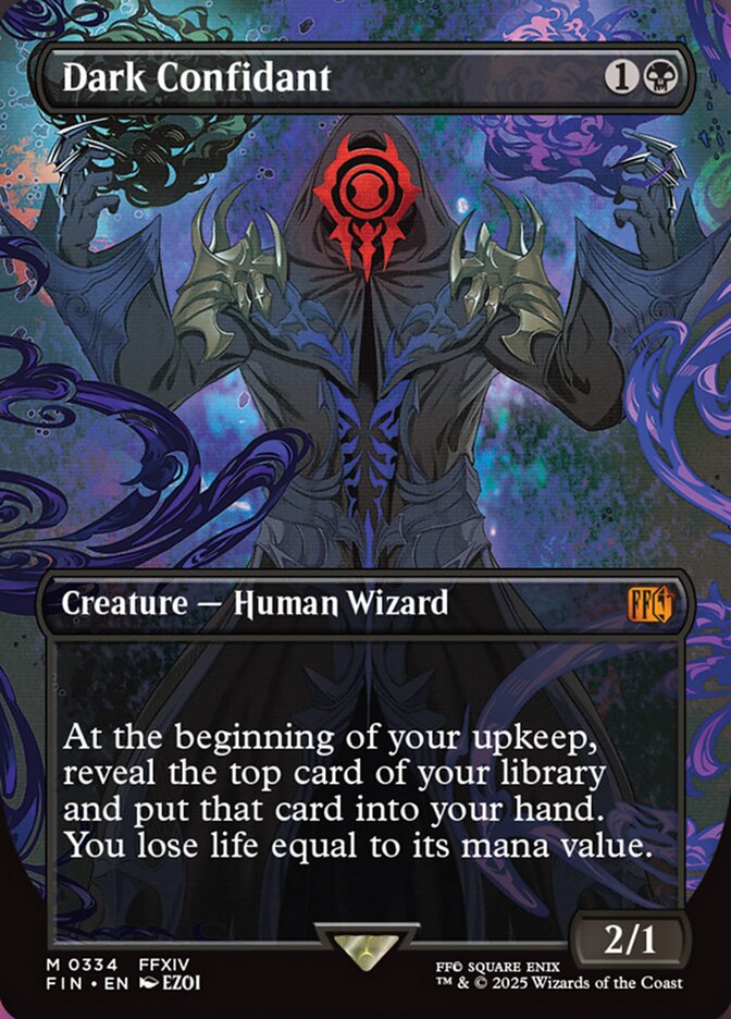 Dark Confidant - Foil - Borderless