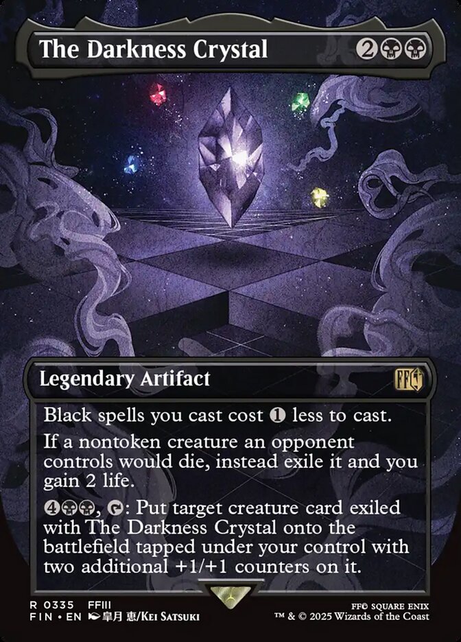 The Darkness Crystal - Foil - Borderless