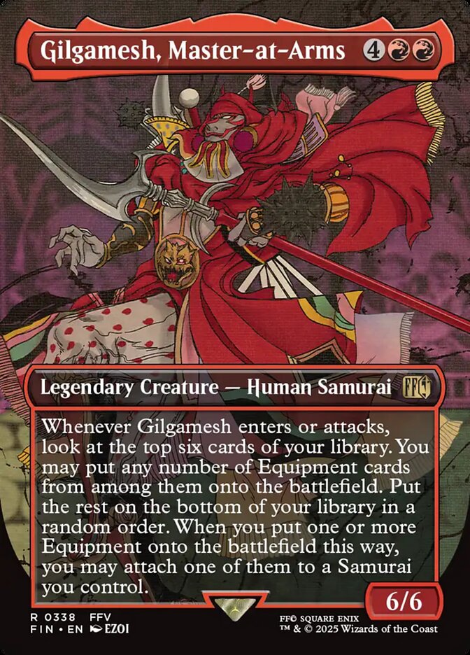 Gilgamesh, Master-at-Arms - Borderless