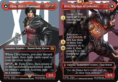 Clive, Ifrit's Dominant // Ifrit, Warden of Inferno (0385) - Borderless