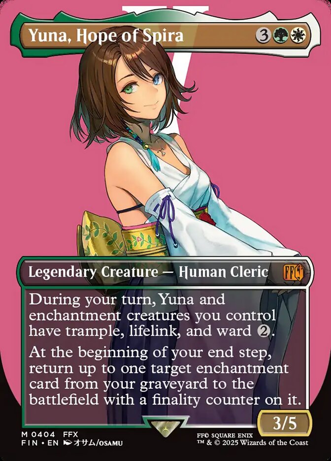 Yuna, Hope of Spira - Borderless