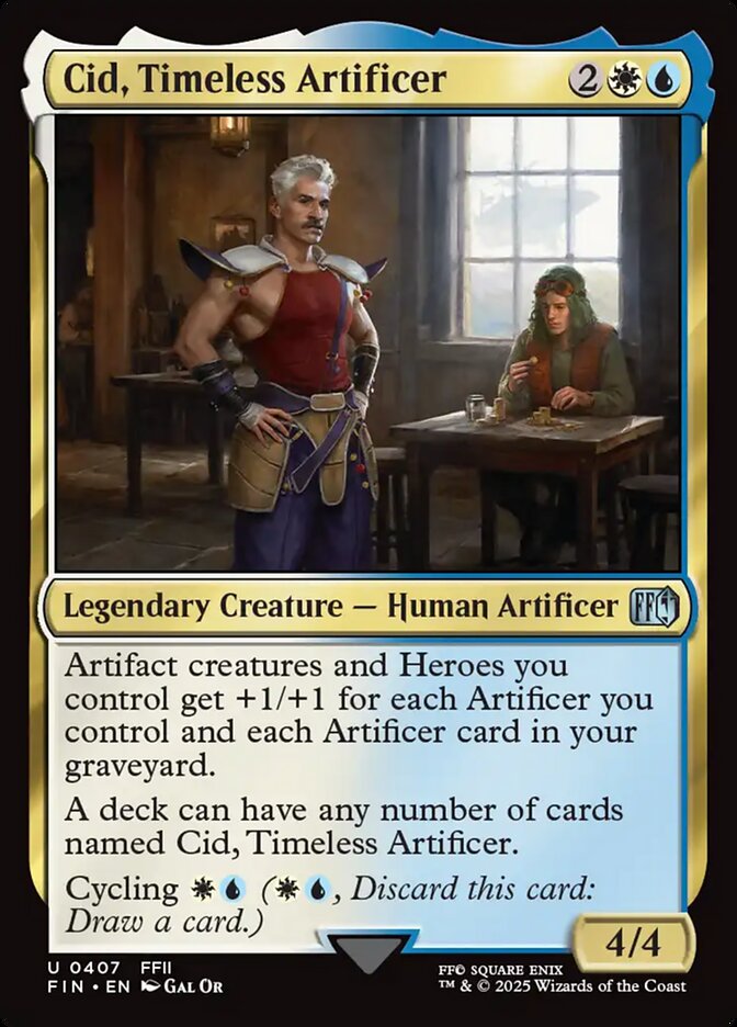 Cid, Timeless Artificer (0407) - Foil