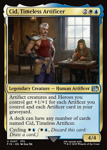 Cid, Timeless Artificer (0407) - Foil