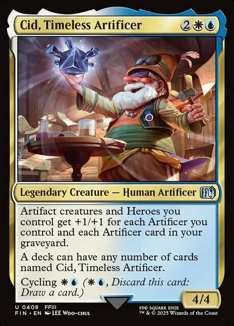 Cid, Timeless Artificer (0408) - Foil