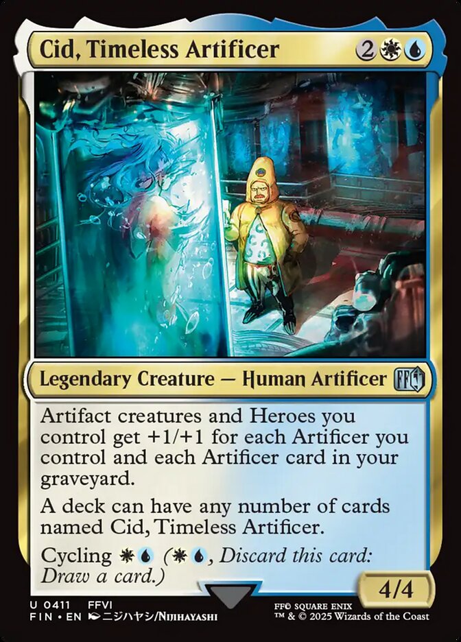 Cid, Timeless Artificer (0411) - Foil