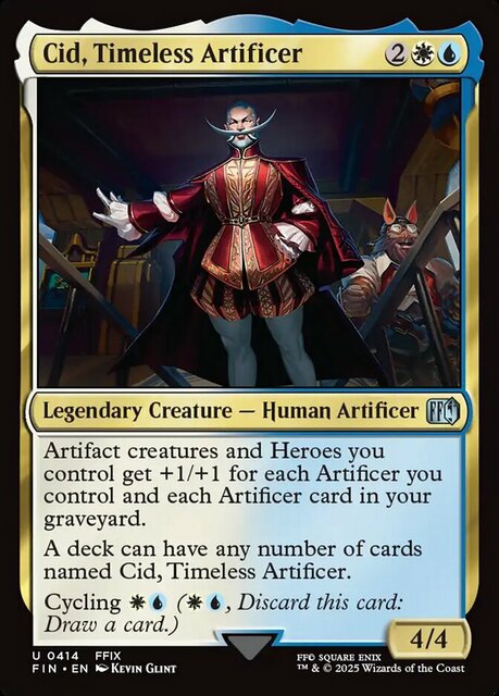 Cid, Timeless Artificer (0414) - Foil