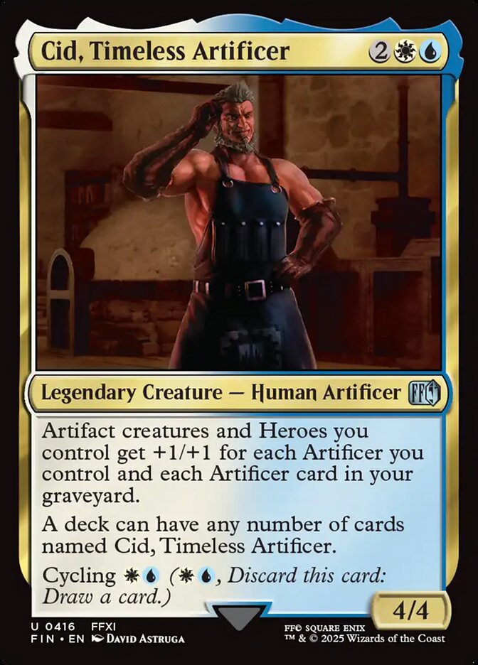 Cid, Timeless Artificer (0416) - Foil