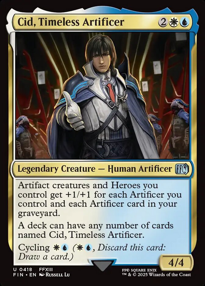 Cid, Timeless Artificer (0418) - Foil