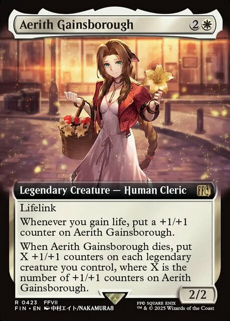 Aerith Gainsborough - Extended Art