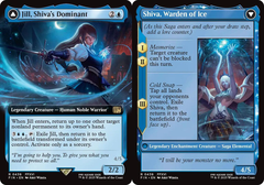 Jill, Shiva's Dominant // Shiva, Warden of Ice - Extended Art
