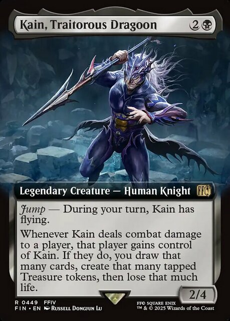 Kain, Traitorous Dragoon - Extended Art