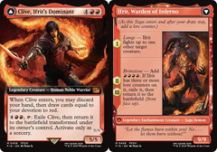 Clive, Ifrit's Dominant // Ifrit, Warden of Inferno - Foil - Extended Art