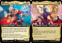 Kefka, Court Mage // Kefka, Ruler of Ruin - Extended Art