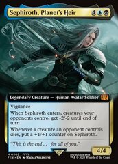 Sephiroth, Planet's Heir - Foil - Extended Art