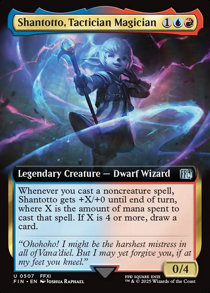 Shantotto, Tactician Magician - Extended Art
