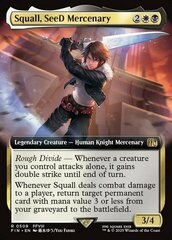 Squall, SeeD Mercenary - Foil - Extended Art