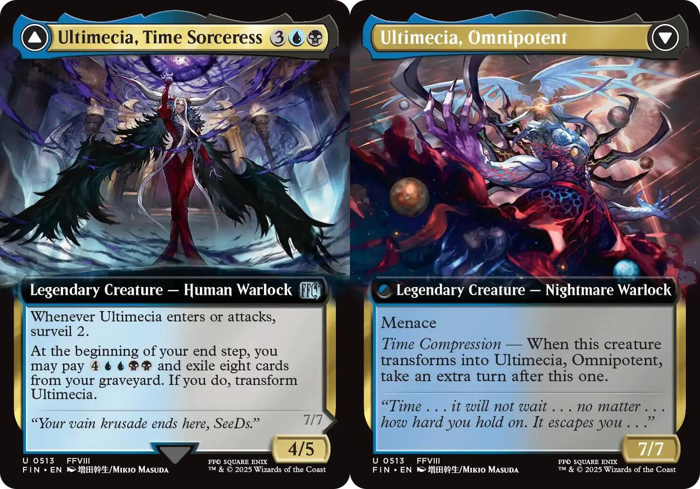 Ultimecia, Time Sorceress // Ultimecia, Omnipotent - Extended Art