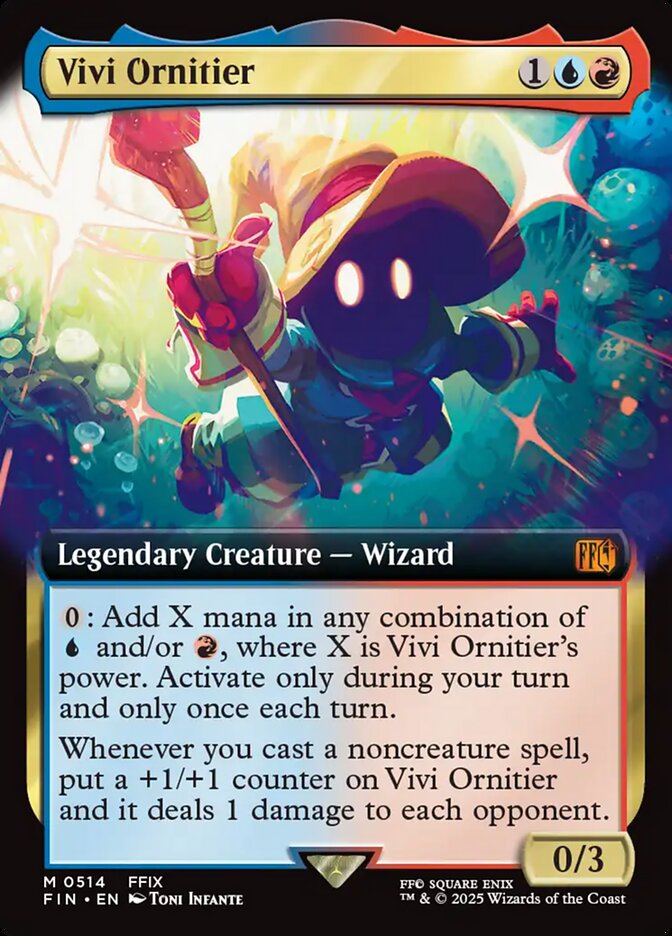 Vivi Ornitier - Foil - Extended Art