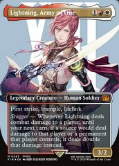 Lightning, Army of One - Surge Foil - Borderless