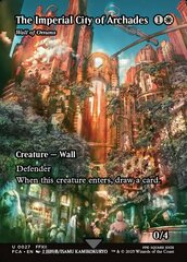 The Imperial City of Archades - Wall of Omens - Showcase